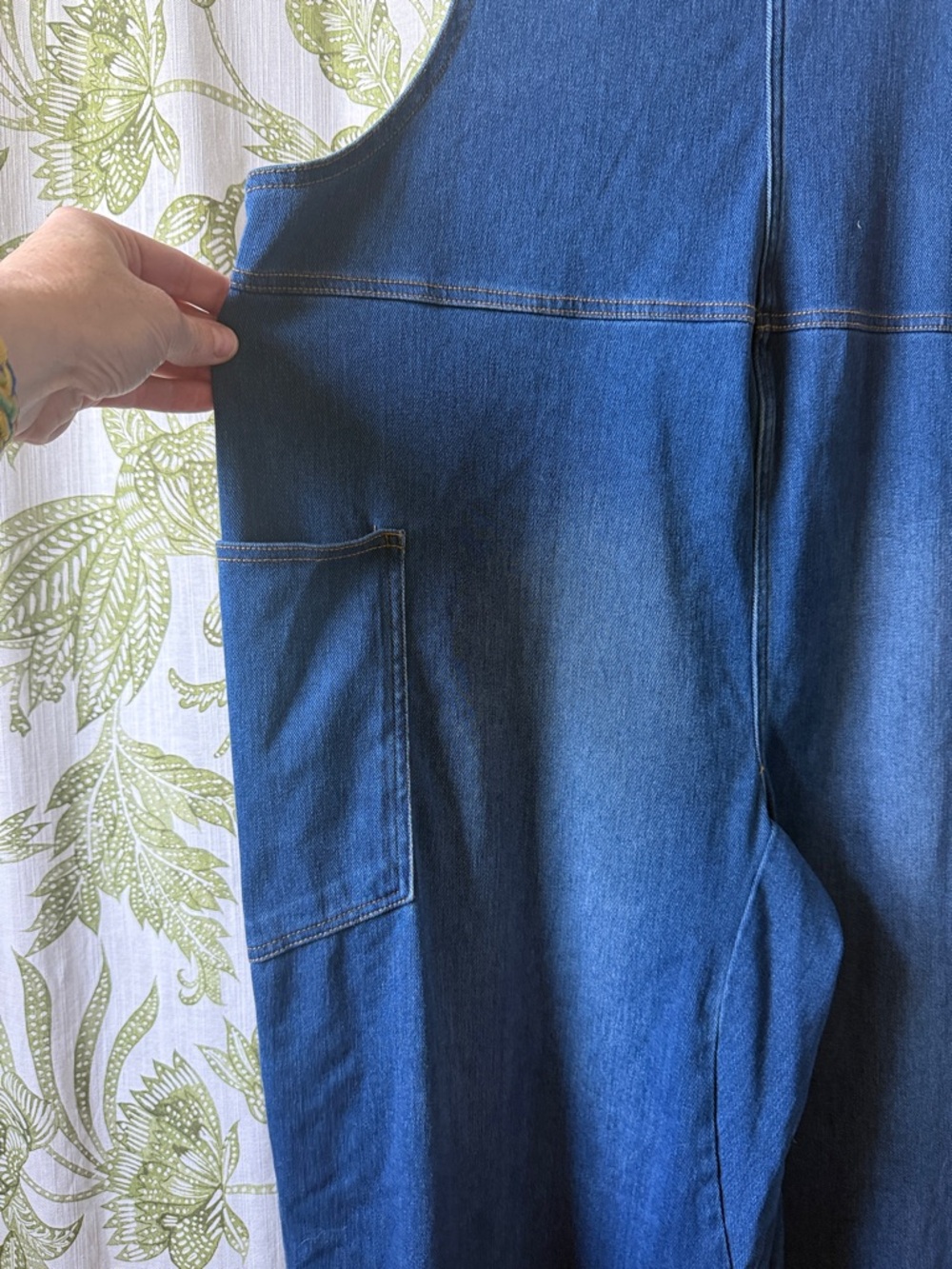 NWOT Halara Women'sBlue Denim Overalls - Picture 4 of 7